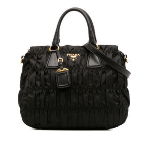 Pre-Loved Prada Tessuto Gaufre Satchel